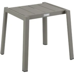 Brafab Delia Side Table H39 Cm Aluminium, Khaki