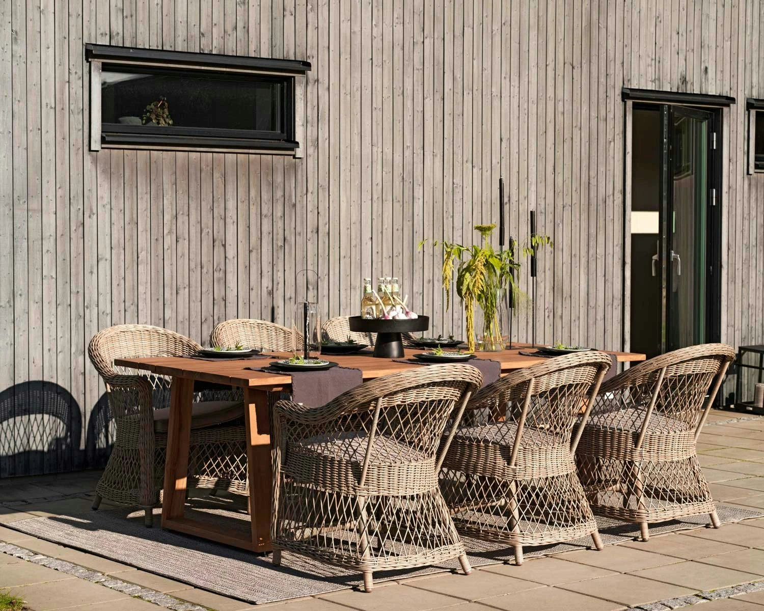 Brafab Laurion Dining Table 230X100, Teak 4 Brafab Laurion Dining Table 230X100, Teak - Image 4