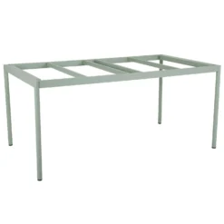 Brafab Nox Table Stand Aluminium 90x158 Cm, Dusty Green
