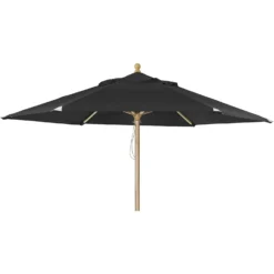 Brafab Reggio Parasol Ø300 Cm, Black