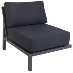 Brafab Skalfort Centre Piece 1-Seater, Anthracite