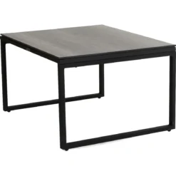 Brafab Talance Coffee Table 74x60cm H40, Black / Dark Grey