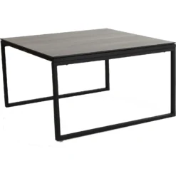 Brafab Talance Coffee Table 80x80cm H45, Black / Dark Grey