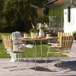 Brafab The 56th , Dining Set, Teak -Outlet A Serene Garden Store brafab the 56th dining set teak 3