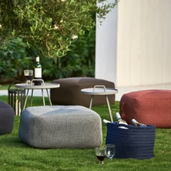 On-the-move Sideboard Small Light Grey, Aluminum -Outlet A Serene Garden Store cane line on the move sideboard small aluminum 31