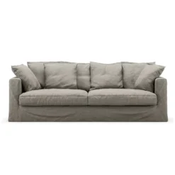 Le Grand Air 3-Seater Sofa Outdoor Sunbrella, Taupe