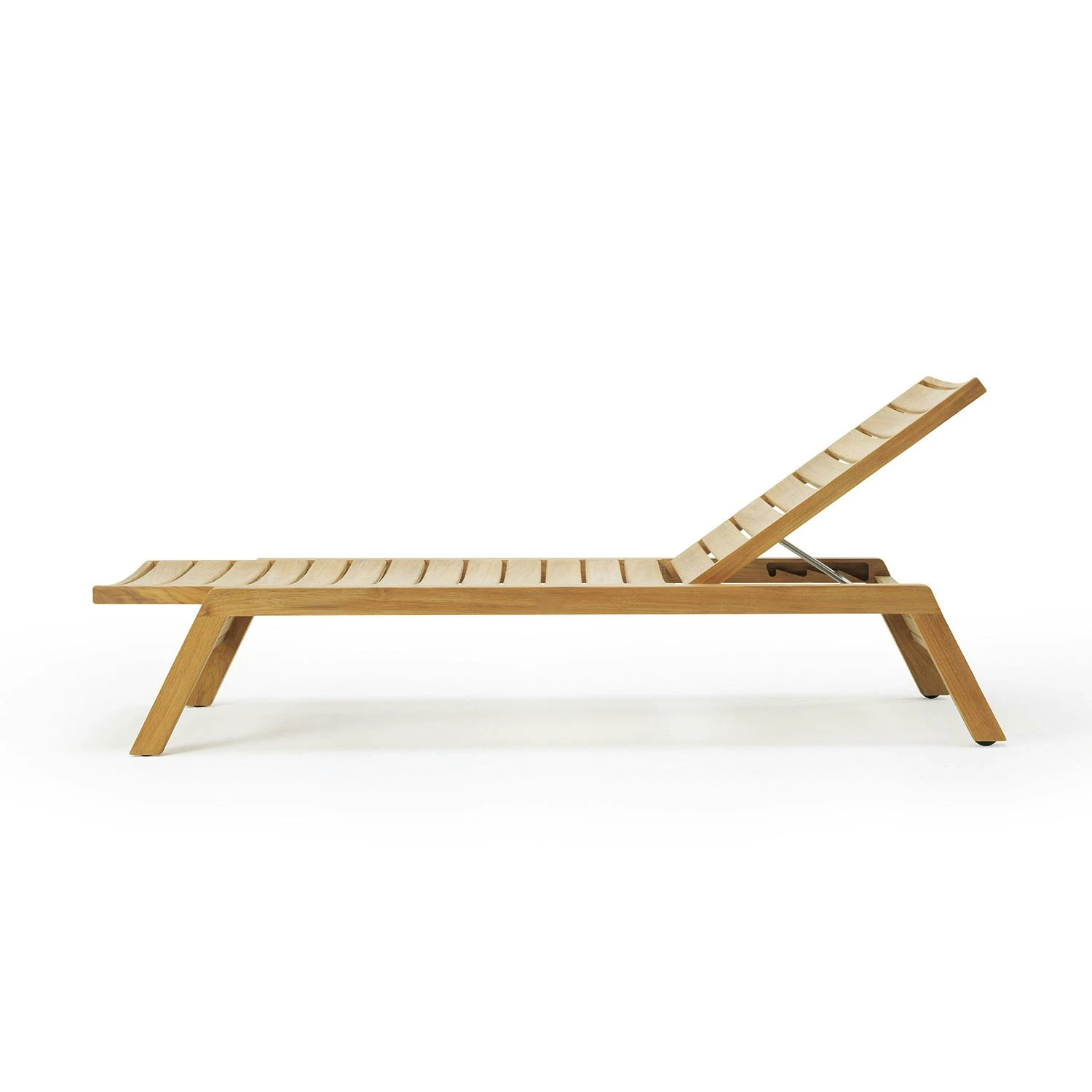 Costes Sunbed, Teak 2 Costes Sunbed, Teak - Image 2