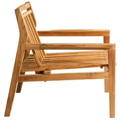 M6 Sammen Lounger Outdoor, Teak -Outlet A Serene Garden Store fdb mbler m6 sammen lounger outdoor teak 12