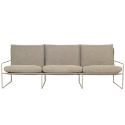 Ferm LIVING Desert Dolce Sofa Cashmere/Dark Sand 3-Seater