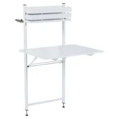 Bistro Balcony Table 57x77 Cm, Cotton White