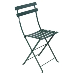 Bistro Metal Chair, Storm Grey
