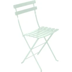 Bistro Metal Chair, Ice Mint