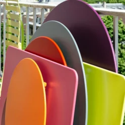 Bistro Table Ø117, Liquorice -Outlet A Serene Garden Store fermob bistro table 117 cm 1 3