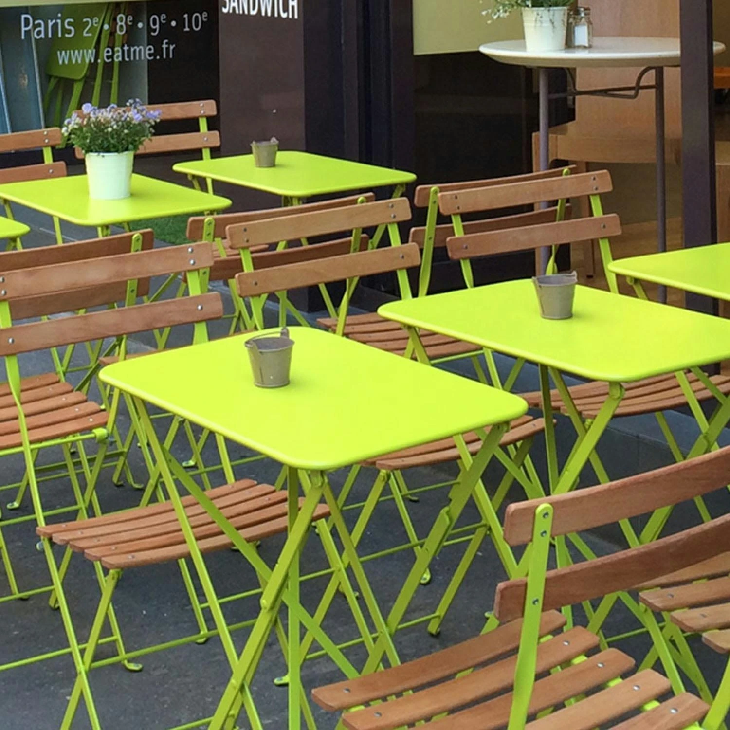 Bistro Table 37x57, Nutmeg 2 Bistro Table 37x57, Nutmeg - Image 2