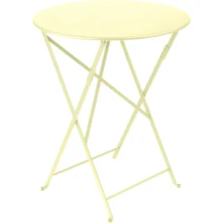 Bistro Table Ø60, Frosted Lemon