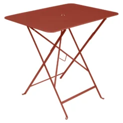 Bistro Table 77x57 Cm, Red Ochre