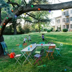 Bistro Table 77x57, Russet -Outlet A Serene Garden Store fermob bistro table 77x57 russet 2