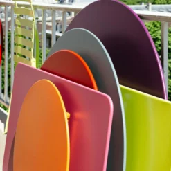 Bistro Table Ø96, Storm Grey -Outlet A Serene Garden Store fermob bistro table 96 cm 9