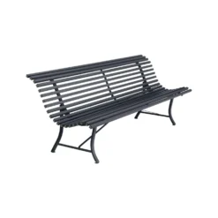 Louisiane Bench 200, Anthracite