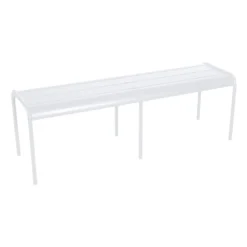 Luxembourg Bench 145, Cotton White