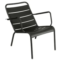 Luxembourg Armchair Low, Liquorice