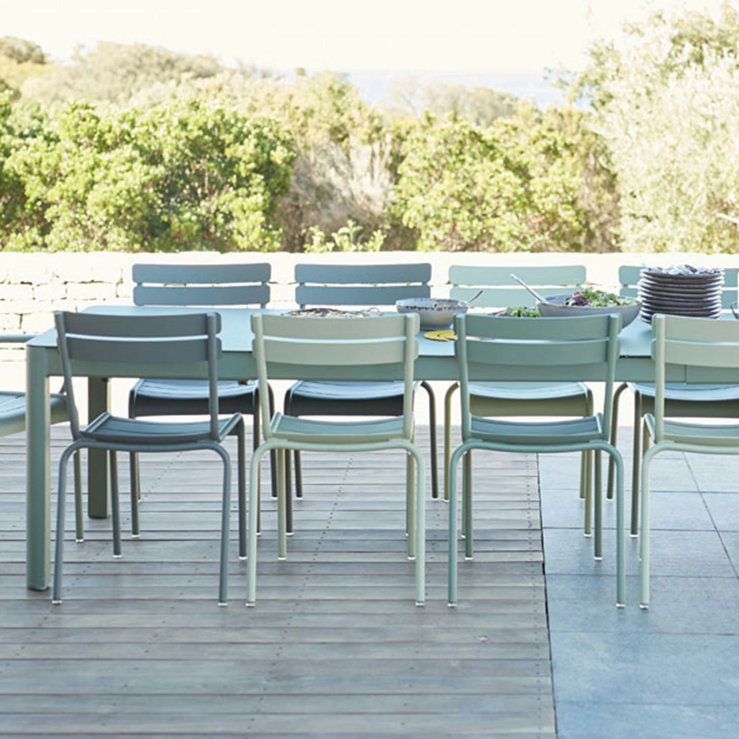 Luxembourg Chair, Storm Grey 3 Luxembourg Chair, Storm Grey - Image 3