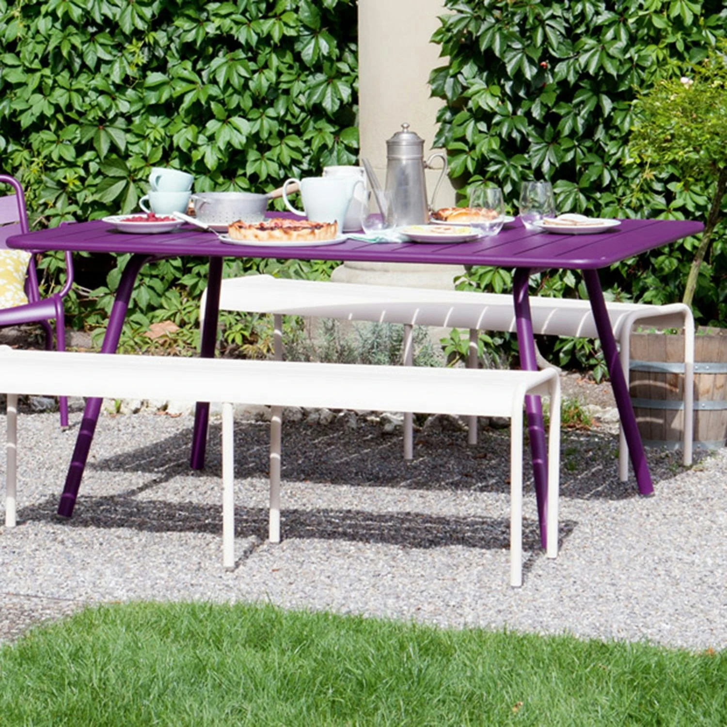 Luxembourg Table 165X100, Clay Grey 2 Luxembourg Table 165X100, Clay Grey - Image 2