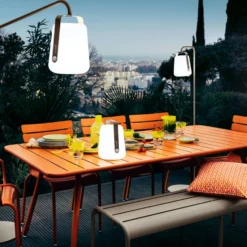 Luxembourg Table 207x100, Cedar Green -Outlet A Serene Garden Store fermob luxembourg table 207x100 4 3