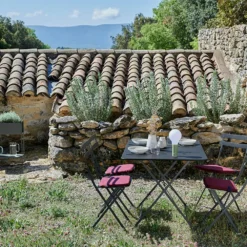 Picolino Plant Box, Anthracite -Outlet A Serene Garden Store fermob picolino plant holder h63 cm nutmeg 13