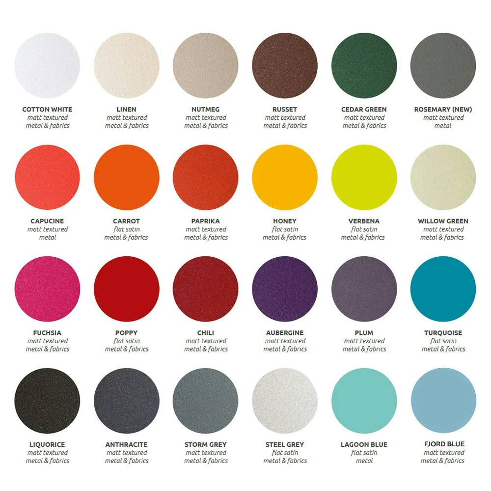 Small Table Wheels Ø40 Cm, Chili 2 Small Table Wheels Ø40 Cm, Chili - Image 2