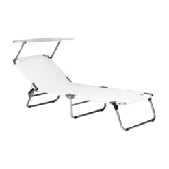 FIAM Amigo Top Sunbed, White -Outlet A Serene Garden Store fiam amigo top sunbed 26