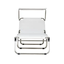 FIAM Amigo Top Sunbed, White -Outlet A Serene Garden Store fiam amigo top sunbed 27