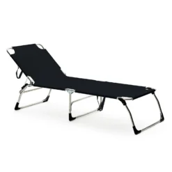 FIAM Amigo XXL Sunbed, Black