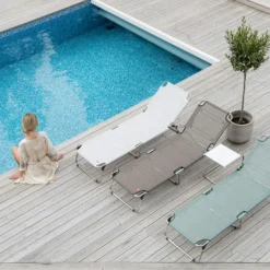 FIAM Club Side Table, White -Outlet A Serene Garden Store fiam club table 8