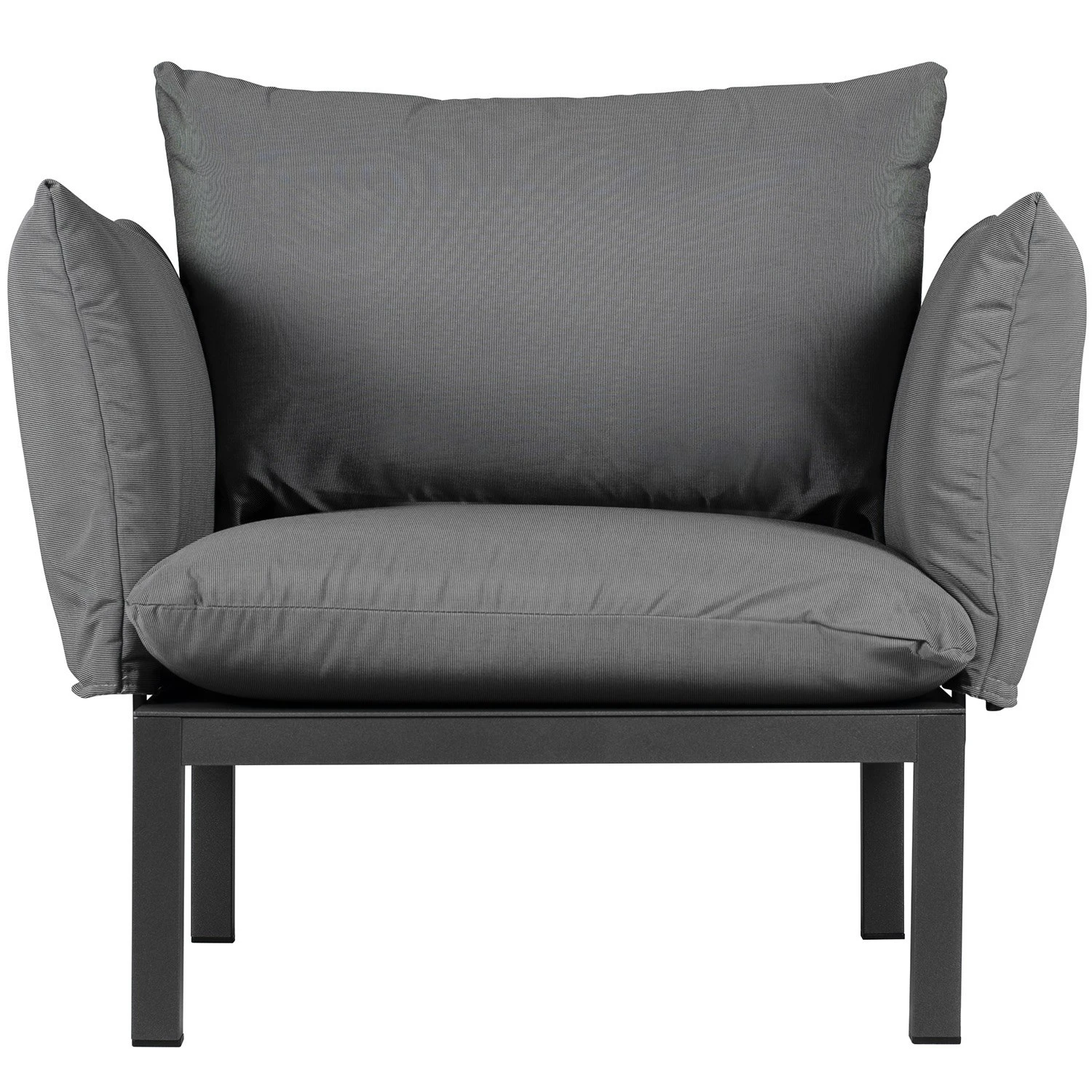 FIAM Domino Armchair, Anthracite 2 FIAM Domino Armchair, Anthracite - Image 2