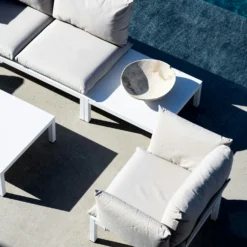 FIAM Domino Coffee Table 70x70 Cm, White -Outlet A Serene Garden Store fiam domino coffe table 6