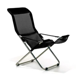FIAM Fiesta Deckchair, Black