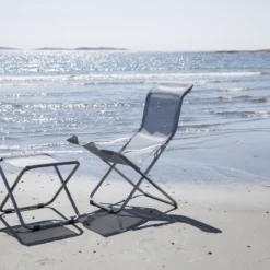 FIAM Fiesta Deckchair, Grey -Outlet A Serene Garden Store fiam fiesta deck chair 17