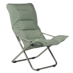 FIAM Fiesta Deck Chair, Sage Green