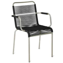 FIAM Mya Spaghetti Armchair, Black