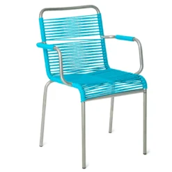 FIAM Mya Spaghetti Armchair, Turquoise