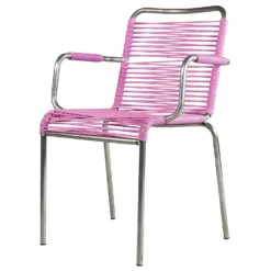 FIAM Mya Spaghetti Armchair, Pink