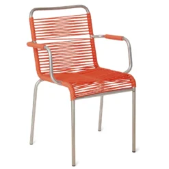 FIAM Mya Spaghetti Armchair, Orange