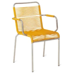 FIAM Mya Spaghetti Armchair, Yellow