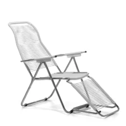 FIAM Spaghetti Sunbed, White