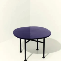 Gubi Carmel Coffee Table 60x60 Cm, Pacific Blue -Outlet A Serene Garden Store gubi carmel 5