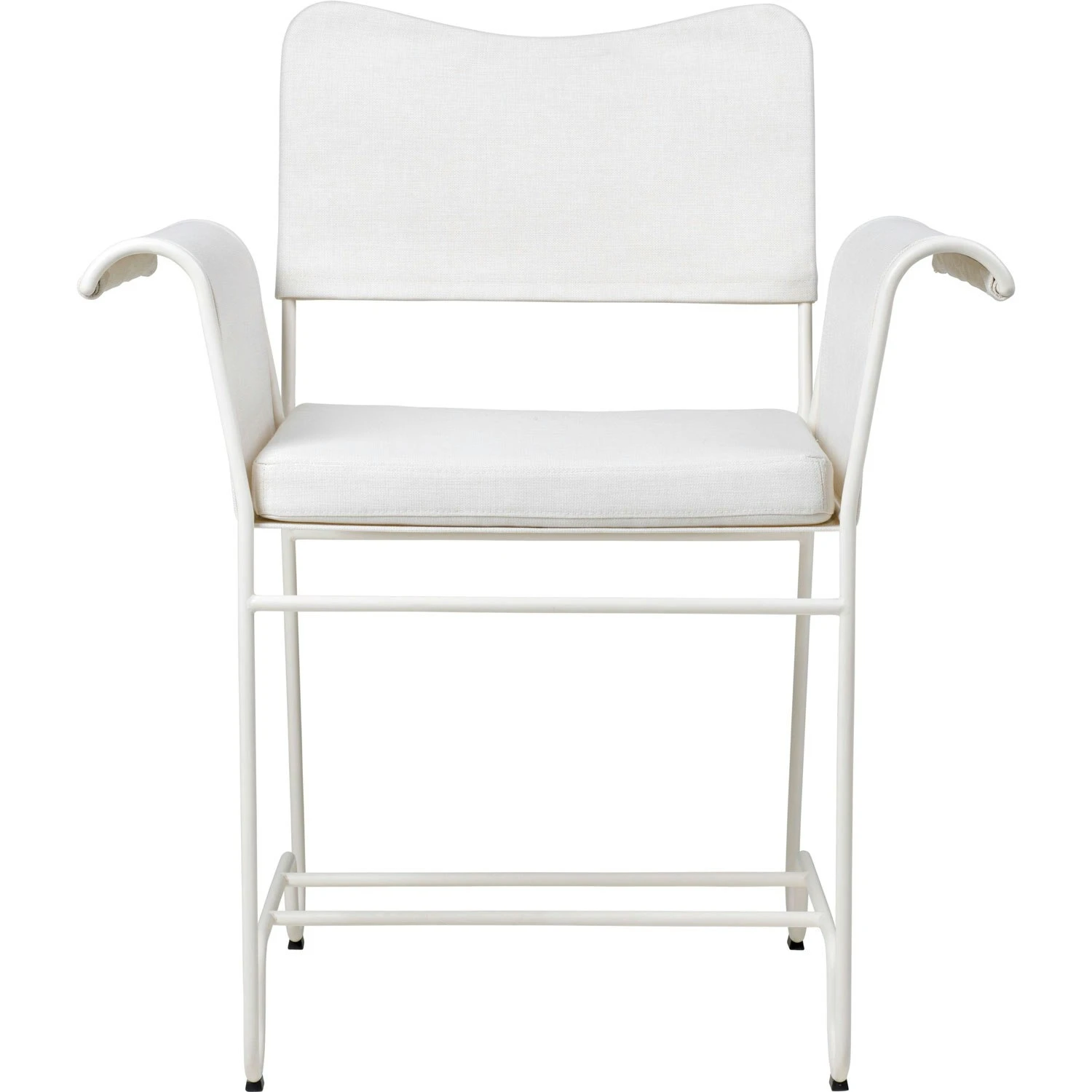Gubi Tropique Dining Chair, Classic White Semi Matt / Udine 06 1 Gubi Tropique Dining Chair, Classic White Semi Matt / Udine 06