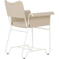 Gubi Tropique Dining Chair, Classic White Semi Matt / Udine 12 -Outlet A Serene Garden Store gubi tropique dining chair black limonta udine 06 9