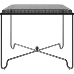 Gubi Tropique Dining Table 90x90 Cm, Black