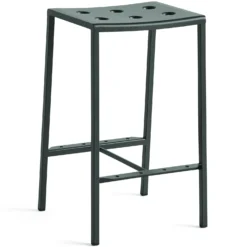 Hay Balcony Bar Stool 65 Cm, Dark Forest